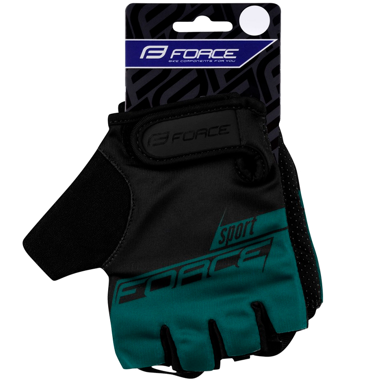 Перчатки велосипедные Force Sport Черный/Синий 9055602 photo 2